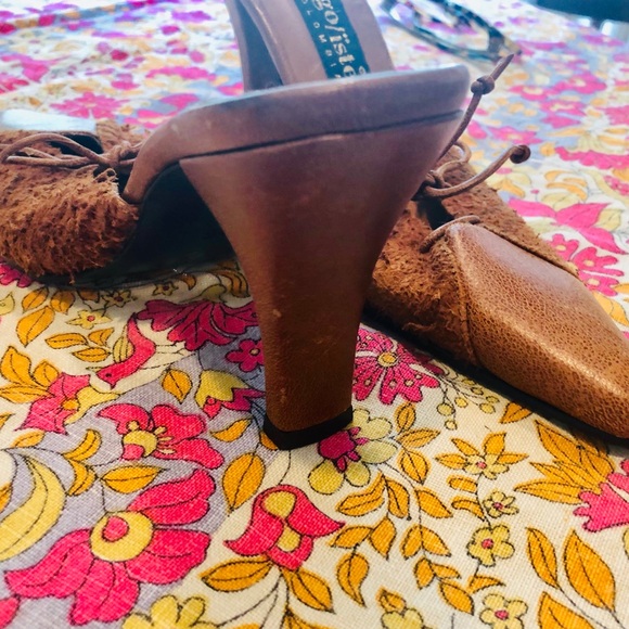 Egoiste Leather Mules - Picture 3 of 3